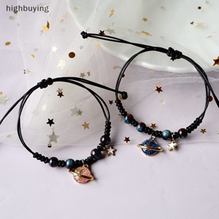 [highbuying] ลูกปัดจักรวาล ดาวเคราะห์ สร้อยข้อมือ เสน่ห์ สําหรับผู้หญิง สร้างสรรค์ เกาหลี เพื่อนสนิท กําไลข้อมือ แฟชั่น เครื่องประดับ ของขวัญ สินค้าใหม่