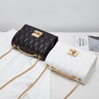 Bag women 2023 new fashion ins style strap bag fashion small fragrant wind diamond one-shoulder chain bag summer bag