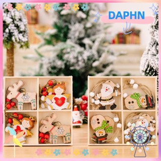 Daphs ตุ๊กตาคนแก่นางฟ้า แบบไม้ สําหรับแขวนตกแต่งบ้าน เทศกาลคริสต์มาส