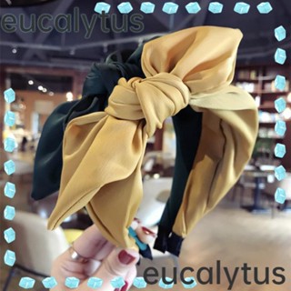 Eucalytus1 ที่คาดผม ผ้าคาดศีรษะ แบบผูกปม สําหรับผู้หญิง