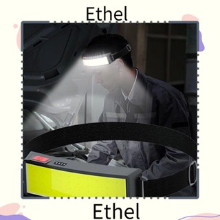 Ethel1 ไฟฉายสวมหัว ชาร์จได้ แข็งแรง สําหรับตกปลา