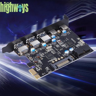 บอร์ดเอ็กซ์เพรส USB 3.0 PCI SATA 15-Pin 20-Pin สําหรับ Windows XP Vista 7 8 [highways.th]