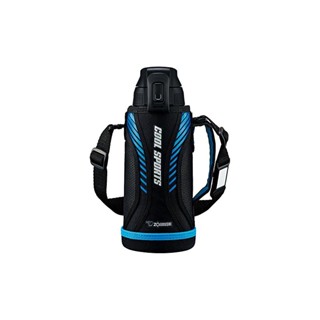 ZOJIRUSHI Water Bottle Cool Sports Bottle Direct Drink 0.8L Blue Black SD-FA08-BB