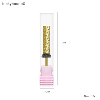 Luckyhouse0^^ หัวเจียรเหล็กทังสเตน ทรงกระบอก ยาวมาก สําหรับตกแต่งเล็บ