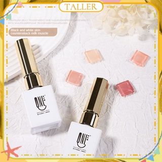 พร้อมส่ง Stcok Qnl Summer Ice Transparent Nude Pink Series Nail Polish Gel Nude Color Brightening Canned Phototherapy Glue Nail Art For Nail Shop 9g TALLER