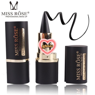 CYREAL CYREAL Miss Rose Eyeliner Stick Black Gel Waterproof Eye Pencil Beauty Tool เครื่องสำอางเรียบและทนทานไม่ซีดจางง่าย