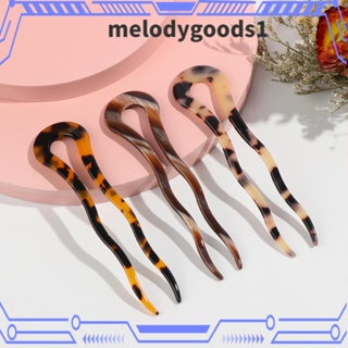 Melodygoods1 กิ๊บติดผมแฟชั่น อะซิเตท เรโทร