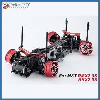 Pst ชุดอะไหล่อัพเกรดรถยนต์ คาร์บอนไฟเบอร์ สีเงิน สําหรับ Mst Rmx2.0s Rrx 2.0s 1:10 Drift Car Ssg