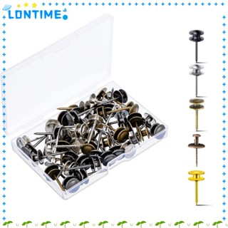 Lontime ตะขอแขวนรูปภาพ แบบสองหัว 5 สี สําหรับตกแต่งบ้าน ออฟฟิศ 25 ชิ้น