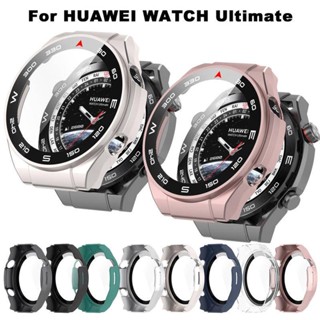 เคสป้องกัน Pc + ฟิล์ม สําหรับ Huawei Watch Ultimate Smartwatch กันกระแทก แบบแข็ง เต็มจอ อุปกรณ์เสริมสมาร์ท