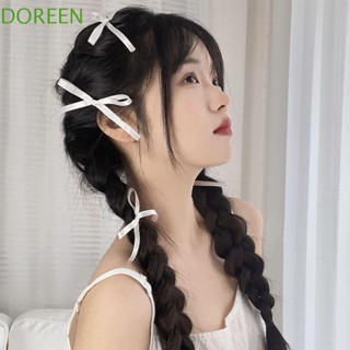 Doreen โบ กิ๊บติดผม น่ารัก โลลิต้า ลูกไม้ ผ้า เกาหลี บัลเล่ต์คอร์ ปิ่นปักผม