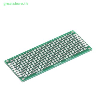 Greatshore เบรดบอร์ด PCB สองด้าน 3x7 ซม. 30 มม. X 70 มม. 1 ชิ้น