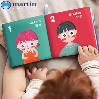 Martin หนังสือจราจร เสียงเงียบ ลายการ์ตูน PET Montessori หลากสี ของเล่นสําหรับเด็ก