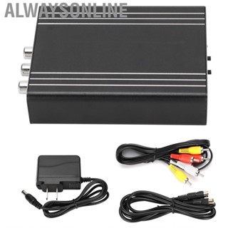 Alwaysonline HD Multimedia Interface To CVBS and S‑Video Converter Wide Compatibility Video for Xbox PS4 PC