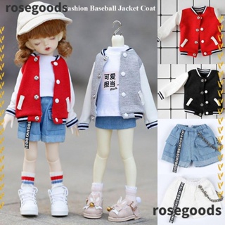 Rosegoods1 เสื้อผ้าตุ๊กตาแฟชั่น 5 สไตล์ อุปกรณ์เสริม สําหรับตุ๊กตา Obitsu 11 Ob11