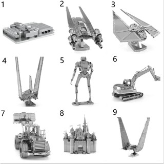โมเดลหุ่นยนต์โลหะ 3 มิติ แบบประกอบเร็ว สไตล์โบราณ สําหรับรถยนต์ สถาปัตยกรรม หุ่นยนต์