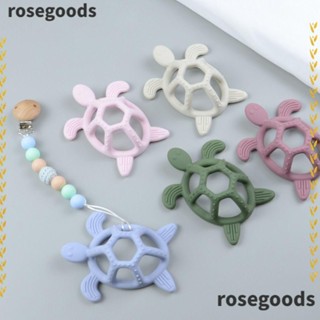 Rosegoods1 ยางกัดซิลิโคนซิลิกาเจล ของเล่นเคี้ยว ดูแล