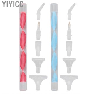 Yiyicc Art Painting Pen Kit  Fatigue Rhinestone Drill Point Multi Purpose for Nail