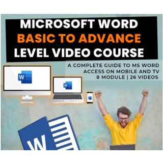 Microsoft Word Basic to Advance Level MS Word Training Video Course*