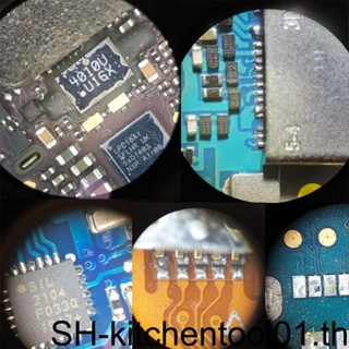 กล้องจุลทรรศน์สเตอริโอ กล้องส่องทางไกล มืออาชีพ สําหรับซ่อม PCB เลนส์ความละเอียดสูง โทรศัพท์ พร้อมตัวปรับ