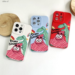 OPPO A7 A5S A12 A9 A5 A31 A3S A12E A53 A33 A15 A15S A16 A16S A93 A76 A36 A96 A57 A77S 2020 2022 Pink Starfish เคส