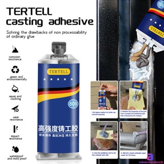 Tertell Foundry Glue Ab Glue Repair Agent Stainless Steel Copper Aluminium Leakage Repair Artifact Waterproof Plugging Metal Cast Iron Glue AUBESSTECHSTORE