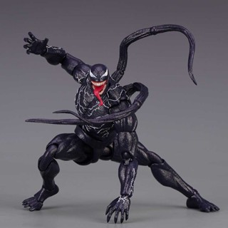  SHF Venom 2 Symbiotic Mobile Model Handmade PVC Action Doll Box Toy Gift