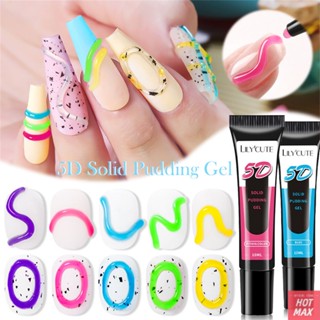 Lilycute Transparent Gel 5D Candy Color Dip UV LED Gel Macaron Gel Bright Nail Gel เจลตกแต่งเล็บ [hotmax]