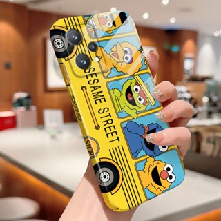 เคสโทรศัพท์มือถือแบบแข็ง กันกระแทก กันรอยกล้อง ลาย Sesame Street สําหรับ Realme Narzo 10 20 30 30A 50 Pro 50A Prime N55 V13 Q3