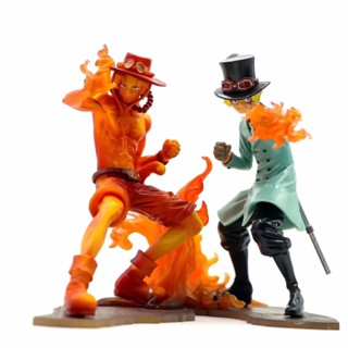 One PIECE STAMPEDE Ace Sabo (เวอร์ชั่นภาพยนตร์) โมเดลฟิกเกอร์ รูปพีช ขนาด 15 ซม. สําหรับตกแต่ง