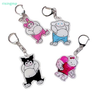 SANRIO [risingmp] พวงกุญแจ จี้การ์ตูน Melody Hello Kitty Kulomi สําหรับห้อยกระเป๋าเป้สะพายหลัง กระเป๋าหูฟัง