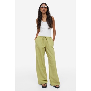 H&amp;M  Woman Linen-blend trousers 1157954_1