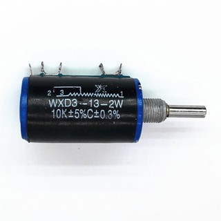 ร้านใน กทม VR WXD3-13-2W Precision Wirewound Potentiometer ตัวต้านทานปรับค่าได้10k 1k. 100โอม งานแท้ ทักออกบิล