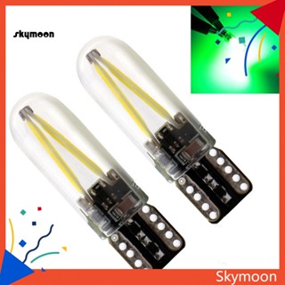 Skym* หลอดไฟหน้ารถยนต์ LED T10 COB 2 ชิ้น