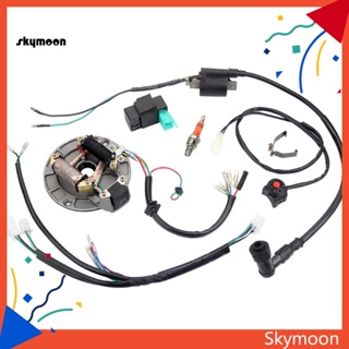 Skym* สเตเตอร์แม่เหล็กจุดระเบิด ความหนาแน่นสูง สําหรับรถวิบาก 50cc 70cc 110cc 125cc 4 จังหวะ 1 ชุด