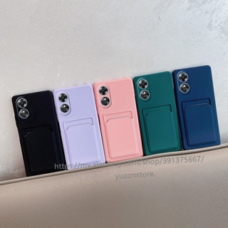 เคส Phone Case OPPO A58 A78 Reno10 Pro Pro+ 5G 4G พร้อมส่ง เคสโทรศัพท์มือถือแบบนิ่ม TPU กันกระแทก ลายนิ้วมือ พร้อมช่องใส่บัตร สําหรับ