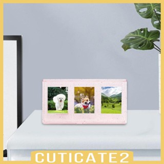 [Cuticate2] กรอบรูป ความจุ 3 ภาพ DIY สําหรับตกแต่ง