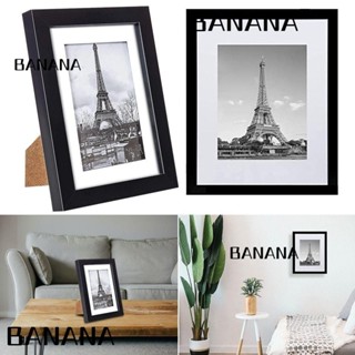 Banana1 กรอบรูป ทรงสี่เหลี่ยมผืนผ้า ขนาด 11x14 นิ้ว สีดํา สําหรับเก็บการ์ดกีฬา 2 แพ็ค