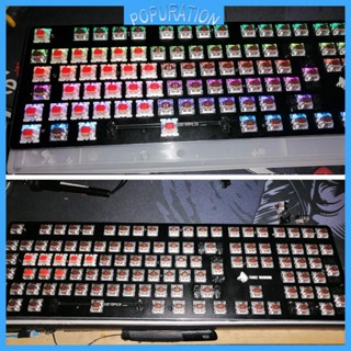 Pop สวิตช์คีย์บอร์ดเมคคานิคอล 3pin Gateron MX Gateron SMD สีน้ําตาล สําหรับ GH60 GK61 10 ชิ้น