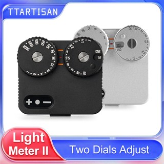 TTArtisan Light Meter Mark II เครื่องวัดแสงไฟ เครื่องวัดแสงกล้องอิเล็กทรอนิกส์ รองเท้ายึดกล้อง โฟโต้มิเตอร์ การถ่ายภาพ ชุดไฟด้านบน