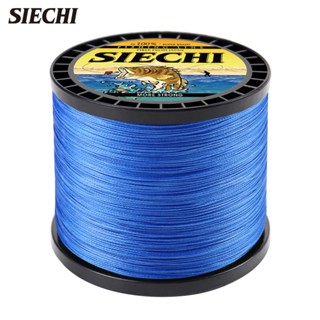 Siechi สายเบ็ดตกปลา PE แบบถัก แข็งแรงมาก 300 ม. 500 ม. 1000 ม. 20lb-88lb 8 เส้น