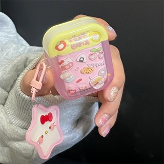 เคสหูฟังบลูทูธไร้สาย ซิลิโคนนิ่ม ลายแมวเชอร์รี่น่ารัก สําหรับ Airpods 1 2 Pro 3