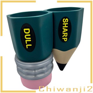 [Chiwanji2] ถังเก็บแปรงแต่งหน้า ปากกา ดินสอ เครื่องสําอาง ขนาดใหญ่ จุของได้เยอะ สําหรับบ้าน โต๊ะทํางาน ของขวัญเด็ก