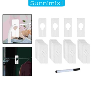 [Sunnimix1] ไม้แขวนเสื้อ แบ่งลิ้นชัก แบ่งขนาดเสื้อผ้า 28 ชิ้น สําหรับเสื้อผ้าเด็ก