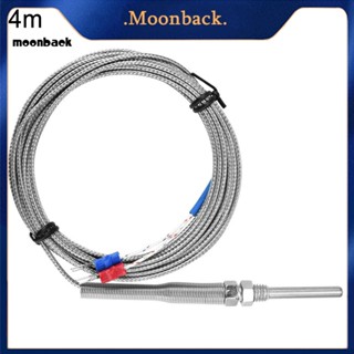 &lt;moonback&gt; สายโพรบเซนเซอร์อุณหภูมิ M8 เกลียว K Type 1 2 3 4 5 ม. 30 มม.