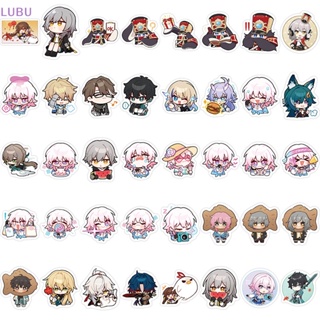 Lubu ใหม่ สติกเกอร์ ลายการ์ตูนอนิเมะ Kawaii Game Honkai Star Rail สําหรับตกแต่งแล็ปท็อป โน้ตบุ๊ก รถจักรยานยนต์ 80 แผ่น