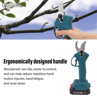  Garding Electric Pruning Shear เครื่องตัดแต่งกิ่งไร้สายแบบพกพาที่ใช้แบตเตอรี่เพื่อการตัดแต่งกิ่งอย่างมีประสิทธิภาพ