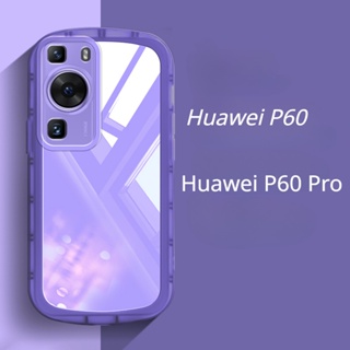 เคสโทรศัพท์มือถือ TPU แบบใส กันกระแทก สําหรับ Huawei P60 P50 P40 P30 Pro Plus