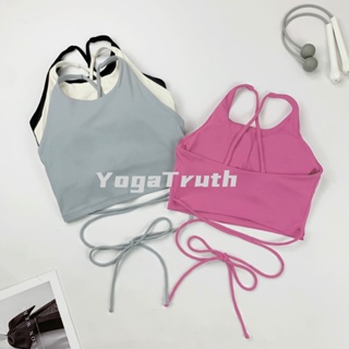 【YOGATRUTH】เสื้อกล้าม สายคล้องไหล่ แบบบาง เหมาะกับการเล่นโยคะ กีฬา ฟิตเนส สําหรับผู้หญิง