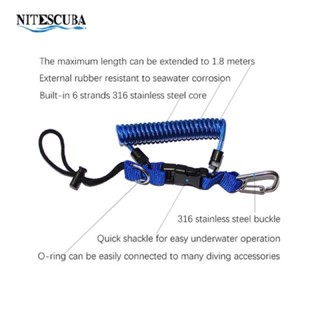 อุปกรณ์ว่ายน้ำ Scuba lanyard ไว้เกี่ยวกล้อง หรือ ไฟฉายใต้น้ำ